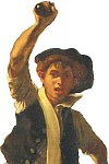 Detail aus 'Die Freiheit führt das Volk an' von Delacroix
